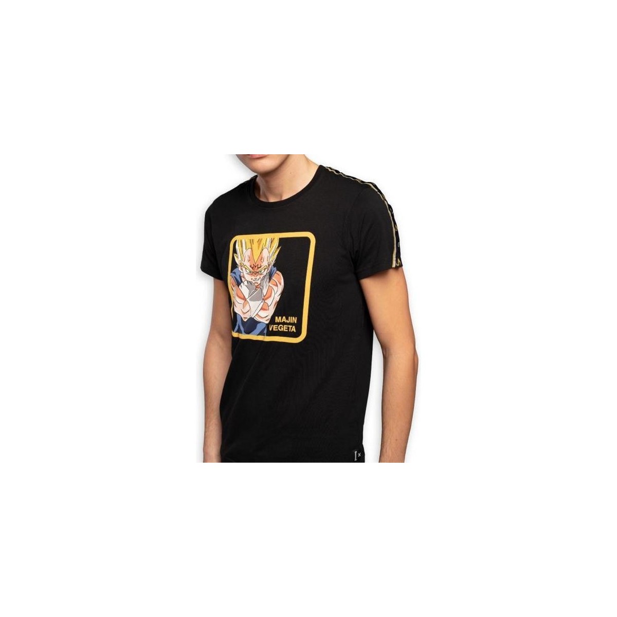 Vêtements Homme T-shirts & Polos Capslab DRAGON BALL Z T-shirt Col rond Homme VGM2 Noir