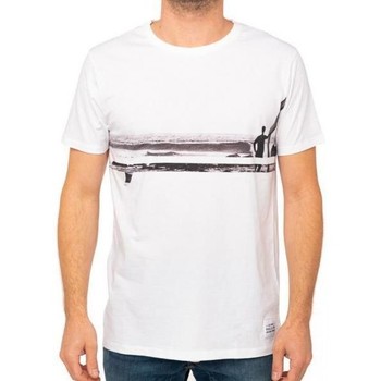 Vêtements Homme T-shirts & Polos Pullin T-shirt Col rond Homme LINESURF Blanc