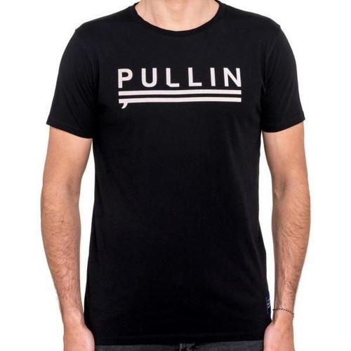 Vêtements Pullin T-shirt Col rond Homme Coton FINNBLK Noir Noir - Vêtements T-shirts manches courtes Homme 42 