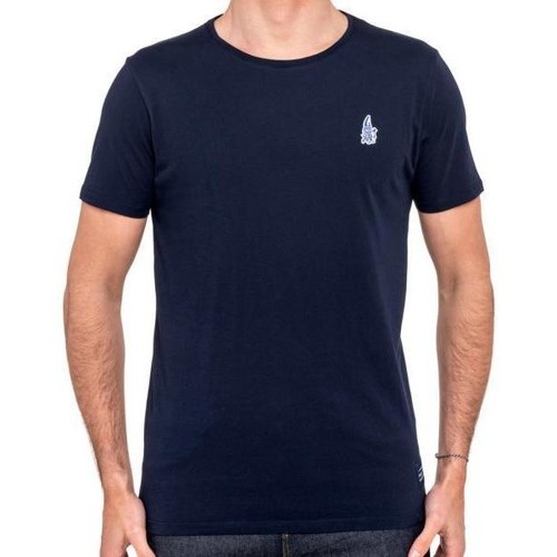 T-shirts Manches Courtes Pullin T-shirt Col rond Homme PATCHPARTOUT Bleu - Vêtements T-shirts manches courtes Homme 42 