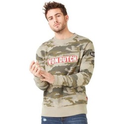 Vêtements Homme Sweats Von Dutch Sweat Homme Coton CLINT Camo Kaki Multicolore