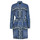 Vêtements Femme Robes courtes Liu Jo ABITO CAMICIA DEN.BLUE PRINTS WASH BLEU