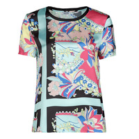 Vêtements Femme Tops / Blouses Liu Jo TUNICA TS OCEAN FLOWERS
