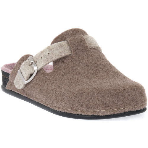 Chaussures Femme Mules Grunland TAUPE A6REPS Marron
