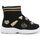 Chaussures Homme Baskets mode Shone 1601-007 Black/Lurex Noir