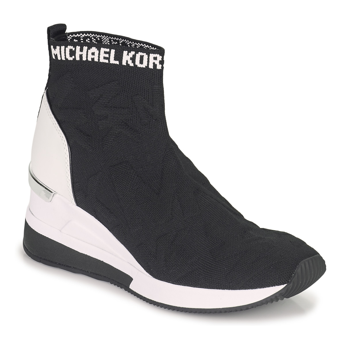 Chaussures Femme Baskets montantes MICHAEL Michael Kors SKYLER BOOTIE Noir