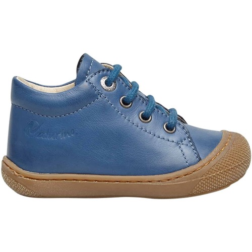 Chaussures Naturino COCOON-Chaussures premiers pas en cuir nappa bleuclair - Chaussures Chaussons-bebes Enfant 65 