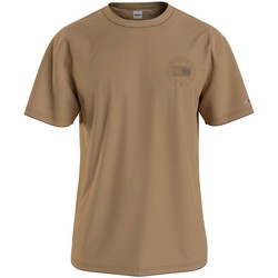 Vêtements Homme T-shirts manches courtes Tommy Jeans T Shirt  Ref 54086 RBL Kaki Vert