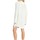 Vêtements Femme Robes Tommy Jeans Robe pull  Ref 54092 YAP Blanc Blanc