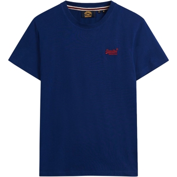 Vêtements Homme T-shirts manches courtes Superdry Vintage Logo Emb Bleu