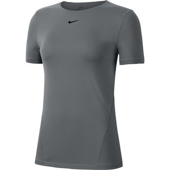 Vêtements Femme T-shirts manches courtes grind Nike Pro Gris
