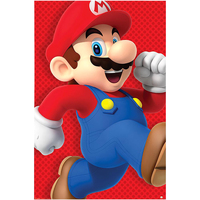 Maison & Déco Affiches / posters Super Mario TA430 Rouge