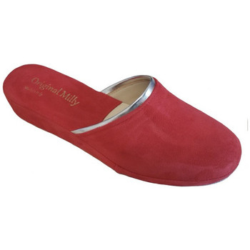 Chaussures Femme Mules Original Milly CHAUSSON DE CHAMBRE MILLY - 7200 ROUGE Rouge
