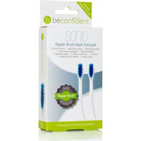 Beauté Accessoires corps Beconfident Sonic Toothbrush Heads Regular White Coffret 