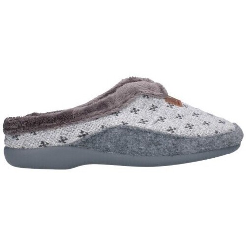 Chaussures Femme Chaussons Norteñas 15-324 Mujer Gris Gris