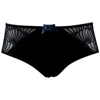 Sous-vêtements Femme Shorties & boxers Lou PARIS Shorty Femme Microfibre BLOOM Noir Noir