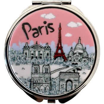 Maison & Déco Paniers / boites et corbeilles Enesco Boite à pilules PARIS Rose