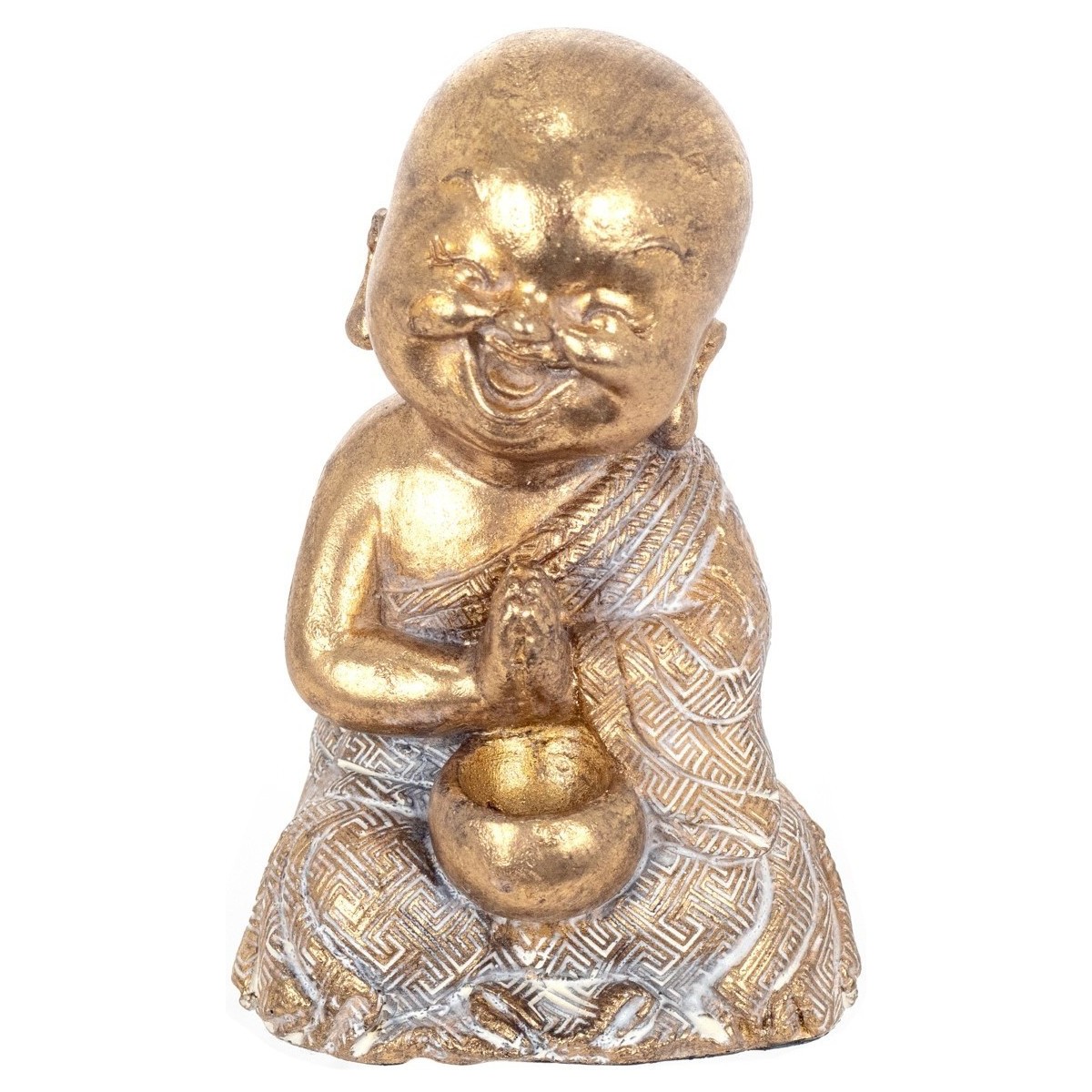 Toutes les nouveautés de la saison Statuettes et figurines Signes Grimalt Figure De Bouddha Doré