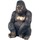 Maison & Déco Statuettes et figurines Signes Grimalt Figure Singe, Gorilla Noir