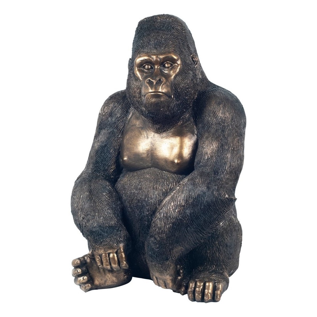 Maison & Déco Statuettes et figurines Signes Grimalt Figure Singe, Gorilla Noir