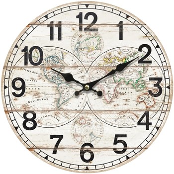Oreillers / Traversins Horloges Signes Grimalt Horloge Murale 34 Cm Blanc