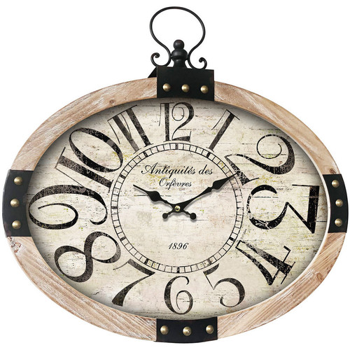 Oreillers / Traversins Horloges Signes Grimalt Horloge Murale 57 Cm Marron