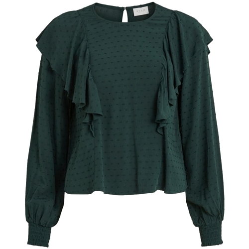 Vêtements Femme Tops / Blouses Vila Payton Top - Darkest Spruce Vert