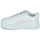 Chaussures Fille Baskets basses Puma Carina Holo AC Inf PUMA Borsa sportiva grigio bianco limone