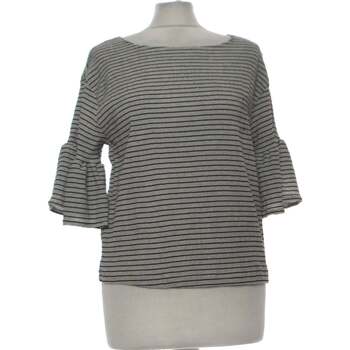Vêtements Femme paul smith all over floral print polo shirt item Mango top manches courtes  36 - T1 - S Gris Gris