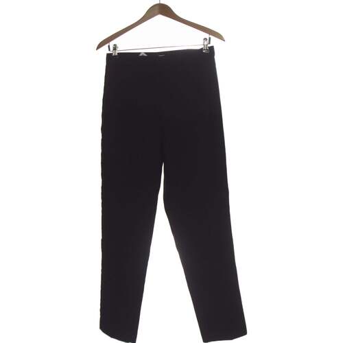 Vêtements Femme Pantalons H&M pantalon droit femme  38 - T2 - M Noir Noir
