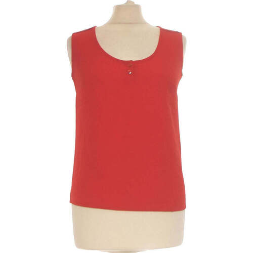 Vêtements Femme Débardeurs / T-shirts girls sans manche Naf Naf débardeur  36 - T1 - S Rouge Rouge