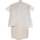 Vêtements Femme T-shirts & Polos Asos top manches courtes  34 - T0 - XS Blanc Blanc
