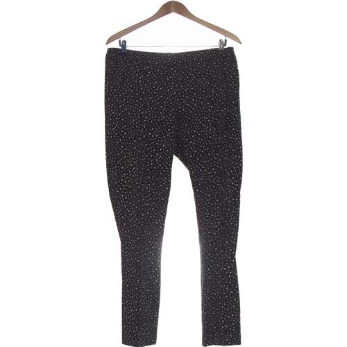 Vêtements Femme Pantalons Zara pantalon droit femme  40 - T3 - L Noir Noir