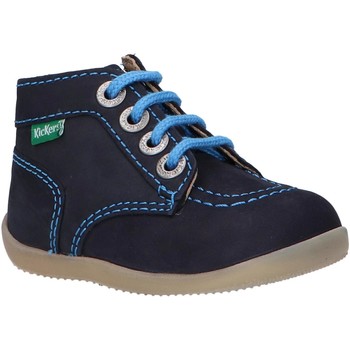 Chaussures Enfant Boots Kickers 653097 BONZIP-2 Bleu