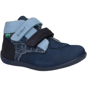 Chaussures Garçon Boots Kickers 860096-10 BONKRO-2 Bleu