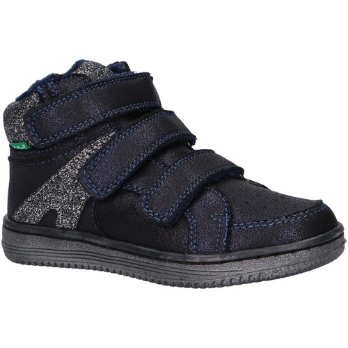 Chaussures Kickers 739362-10 LOHAN Azul - Chaussures Basket montante Enfant 39 