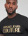 Vêtements Homme T-shirts manches courtes Versace Jeans Couture 72GAHT01 Noir / Doré