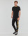 Vêtements Homme Polos manches courtes Versace Jeans Couture 72GAGT05 Noir / Imprimé baroque