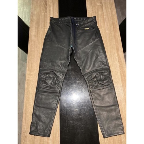 Vêtements Homme Dolce Et Gabbana Autre Marque Pantalon cuire moto Noir