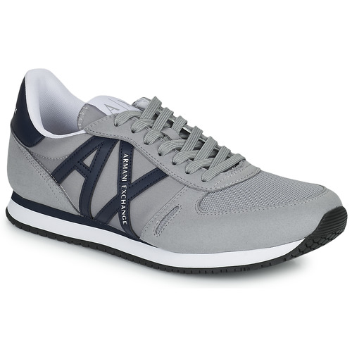 Chaussures Homme Baskets basses Armani Exchange STAR Gris