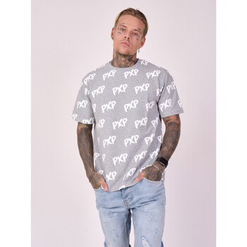 Vêtements Homme T-shirts manches courtes Project X Paris Tee Shirt 2110186 Gris