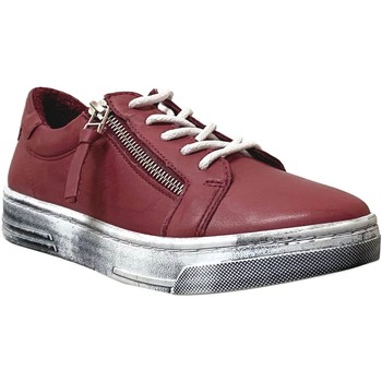 Chaussures Femme Baskets basses K.mary Accord Bordeaux cuir