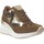 Chaussures Femme Baskets basses K.mary Neron Marron