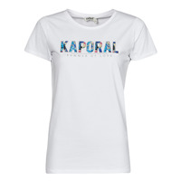 Vêtements Femme T-shirts manches courtes Kaporal KECIL Blanc