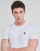 Vêtements Homme T-shirts manches courtes Teddy Smith TAHO Blanc