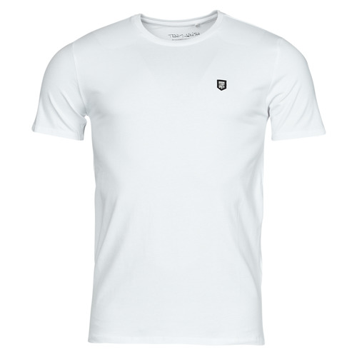 T-shirts Manches Courtes Teddy Smith TAHO Blanc - Livraison Gratuite 