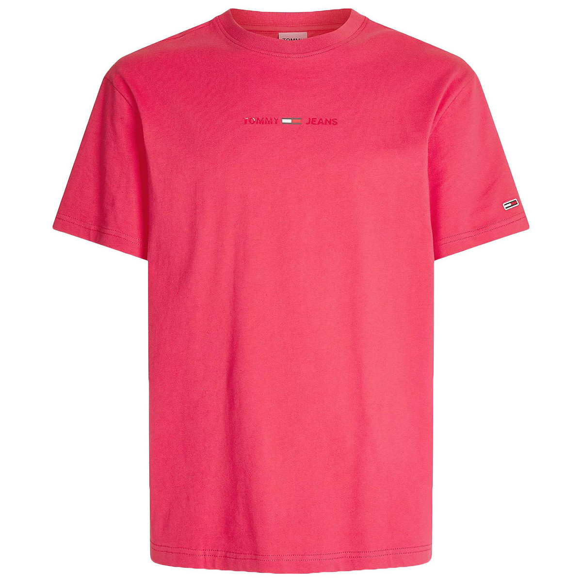 Vêtements Homme T-shirts manches courtes Tommy Hilfiger Linear Logo Tee Rose