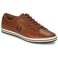 Chaussures Homme Baskets basses Fred Perry KINGSTON LEATHER Marron