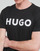 Vêtements Homme T-shirts manches courtes HUGO Dulivio Noir