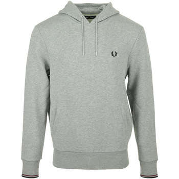 Vêtements Homme Sweats Fred Perry Tipped Hooded Sweatshirt gris